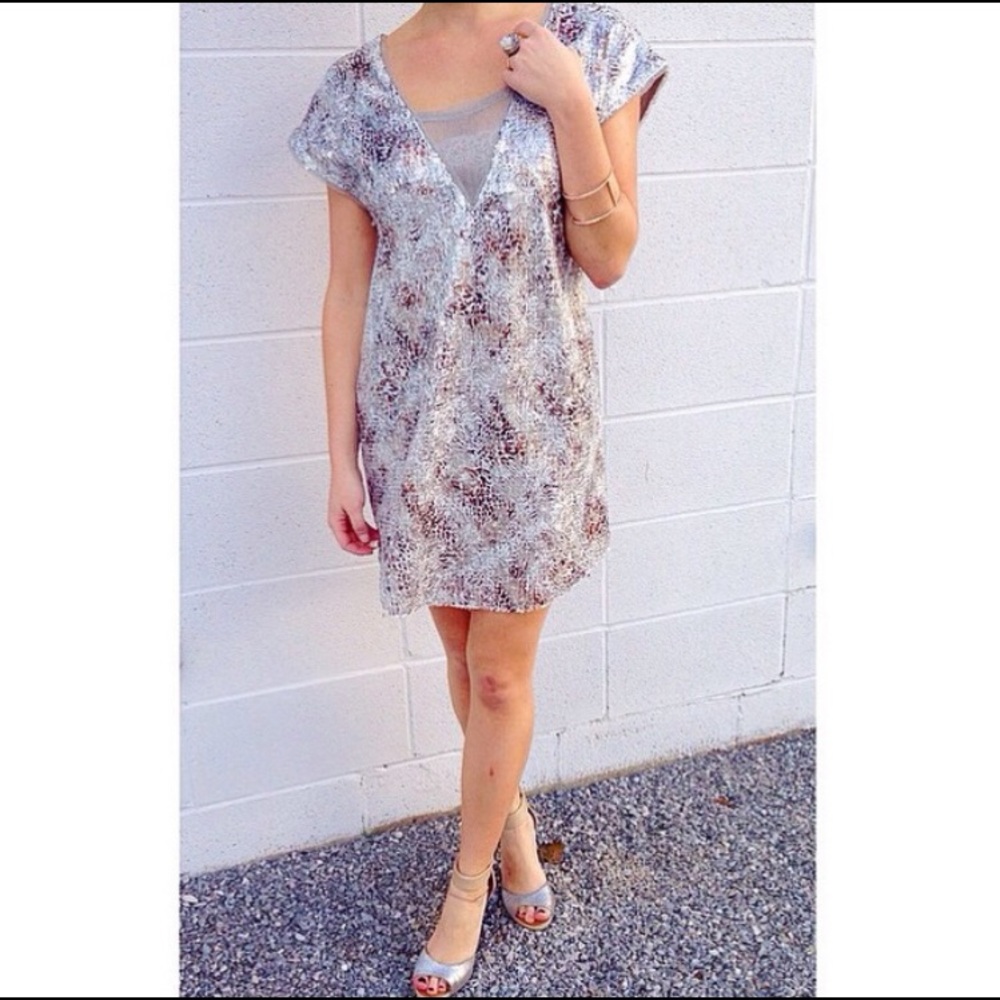 Free People - Dreamer Shattered Glass Dress XSmall
